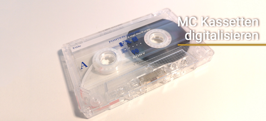 MC Audio Kassetten digitalisieren