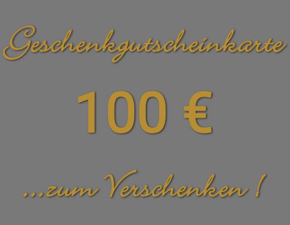 Gift voucher card 100€