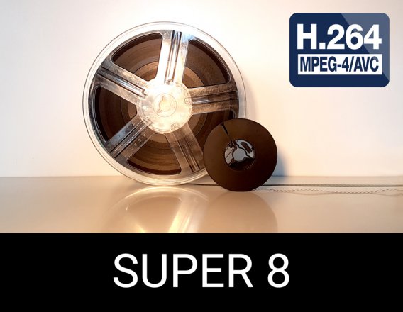 SUPER 8 as MPEG4 file