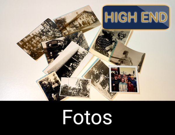 Digitize photos in HIGH END