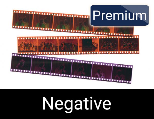 Digitalisierung von Negativ- oder Positivfilmstreifen