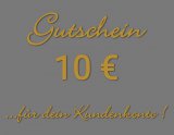 Gift voucher 10 €