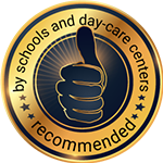 Recommended by schools and day-care centers